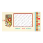 Blooming Birthday Photo Card