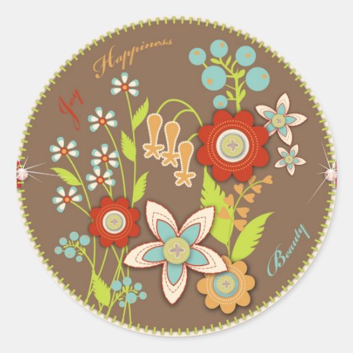 Blooming Birthday Sticker