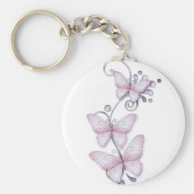 Blooming Butterflies Key Chain