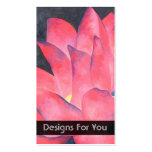 Blooming Flower Two Painting Business Card