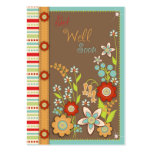 Blooming Get Well Soon Notecard business cards