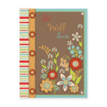 Blooming Get Well Soon Postcard
