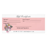 Blooming Goddess Personalized Rack Card
