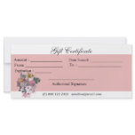 Blooming Goddess Personalized Rack Card
