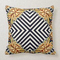 Blooming Lotus throw pillow by Whimzwhirled pillows