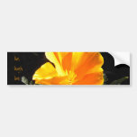 Blooming Poppy Bumper Sticker