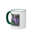 Blooming Purple Delphinium Coffee Mug