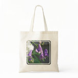 Blooming Purple Delphinium Small Canvas Bag