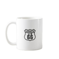 Bloomington, Illinois Route 66 mugs