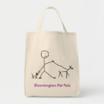 Bloomington Pet Pals Grocery Tote Tote Bag