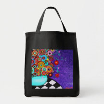 BLOOMS 3 TOTE BAGS