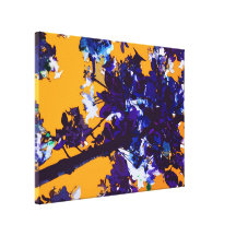 Blooms, Bees and Trees Canvas Print