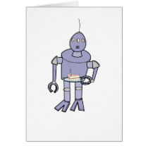 Blor-T and cake Card