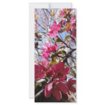 Blossom Bookmark Custom Rack Card