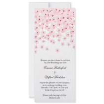 Blossom Cascade Personalized Invite