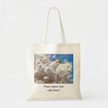 Blossom Flowers tote bags Spring Weddings Bridal