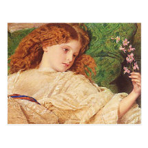 Blossom Girl Postcard