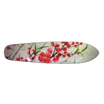 Blossom In Gold Skate Board Decks