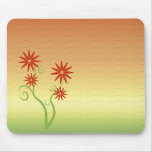 Blossom Red Flowers - Mousepad