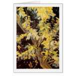 Blossoming Acacia Branches Vincent van Gogh. Greeting Card