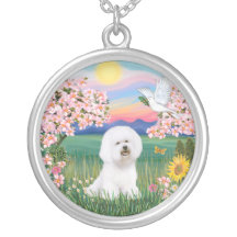 Blossoms - Bichon Frise #1 Custom Jewelry