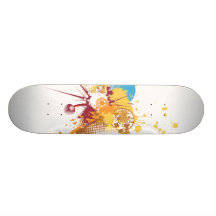 Blossoms Skate Board