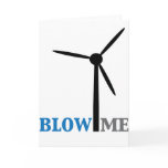 blow me wind turbine cards
