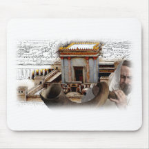 Blow the Shofar in Zion Mouse Pads