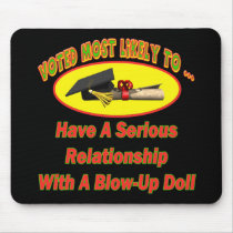 Blow-Up Doll Relationship Mousepad