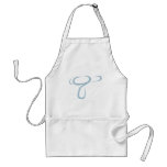 Blowdryer for Hairdresser’s Logo in Swish Drawing aprons
