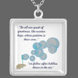 Blowing Bubbles necklaces