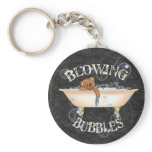 Blowing Bubbles Key Chains