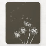blowing flowers mousepads