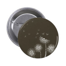 blowing flowers pins