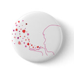 Blowing Hearts Pins