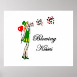 Blowing Kisses Poster