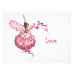 Blowing Pink Hearts Individuelle Ankündigungen