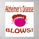 Blows Alzheimer'S Disease Poster