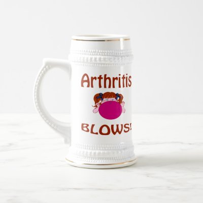 Blows Arthritis Mug by causeican