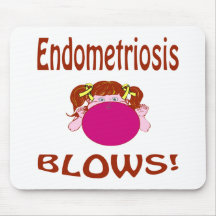 Blows Endometriosis Mousepad