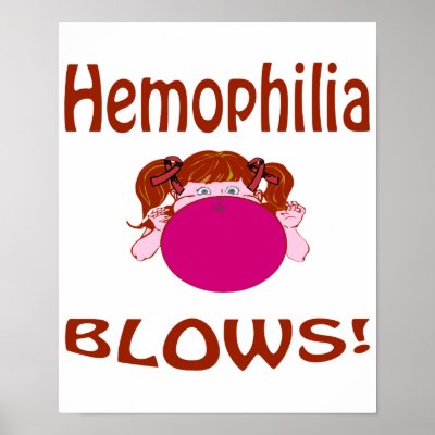 Blows Hemophilia Poster by causeican