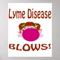Blows Lyme Disease Poster