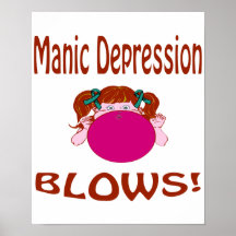 Blows Manic Depression Poster