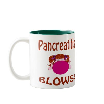 Blows Pancreatitis Mug by causeican