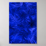 blue005 rich deep textures poster