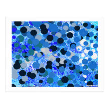 Blue 13 postcard