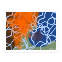 Blue 6 postcards