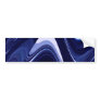 Blue Abstract Contemporary Modern Art Bumper Stickers
