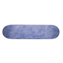 Blue Abstract Design. Custom Skate Board