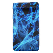 Blue Abstract Motorola Droid RAZR Cover